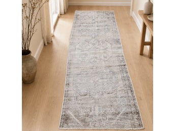 Vacker äkta orientaliskt vintage matta ca: 280x100 cm