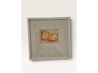 Original Swedish Etching by Anita Wickman 1986