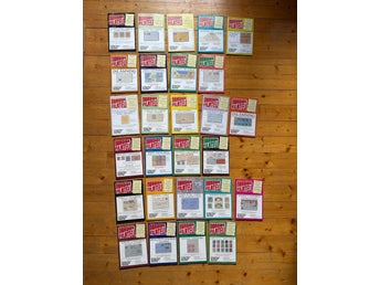 Nordisk Filateli 2010-2014 komplett! 5 årgångar 45 nummer i mycket bra skick!