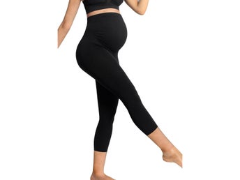 Carriwell 3/4 Mammaleggings Svart - M
