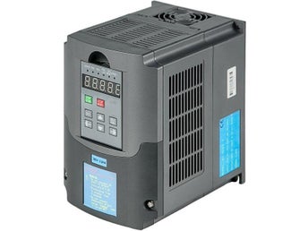 2.2KW 380V frekvensomriktare med oberoende kontrollpanel, 3-fas in/utgång