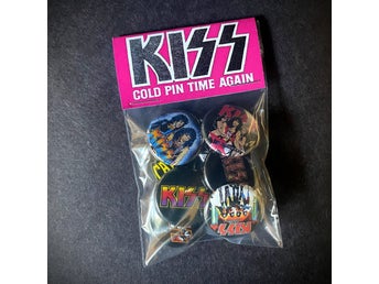 9 st KISS pins # 2 (25 mm) * gratis porto *