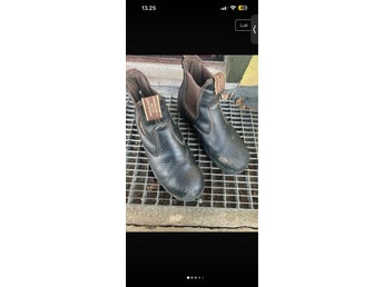 GRATIS FRAKT! Mountain Horse Stövlar i svart, EUR 40