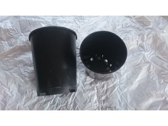 Roskruka 7 liter, rund