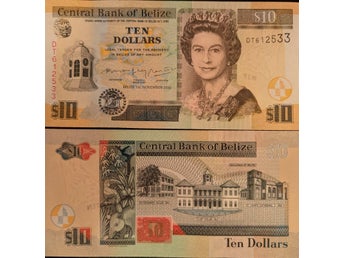 Belize 10 Dollars 2020