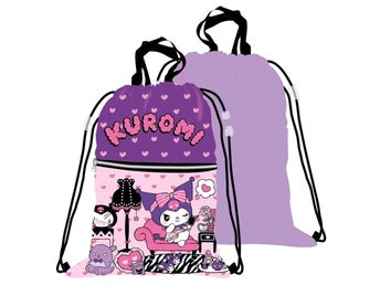 Hello Kitty Kuromi Deluxe sportväska, gymväska 45 cm