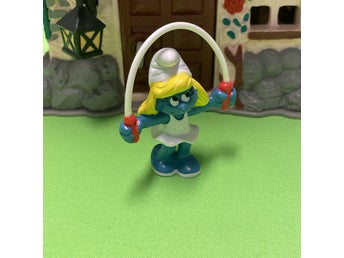 Smurfan som hoppar hopprep….toppskick… lågt utrop…