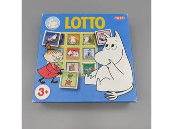 Mumin Lotto - Spel Tactic Mumintrollet Sällskapsspel Barn