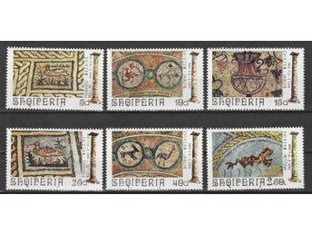 Albanien |1974, Mosaikerna