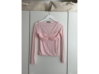 Gina Tricot rosa topp, storlek L