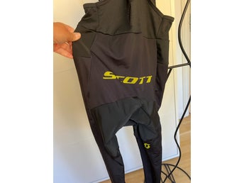 Scott svarta cykelbyxor, storlek XL