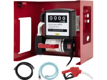Dieselpump 40L/min med mekanisk mätare och självsugande funktion