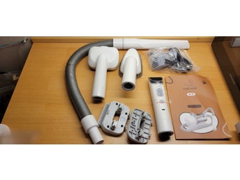 Godhund X1 Pet Grooming Vacuum Kit – Komplett trimsats med dammsugare