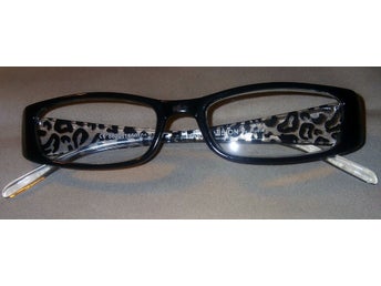 Läsglasögon Swedish Vision by Rusta +3.00 Styrka Svart Leopardmönster