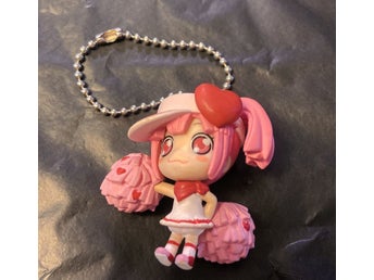 Shugo Chara 2008 Mascot Keyring Amu Hinamori Cheer Heisei Retro Anime Japan