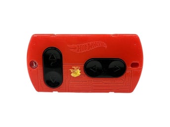 Hot Wheels Fjärrkontroll Röd Svart Plast Leksak Batteridriven