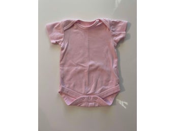 Ljusrosa body 3-6 månader, 68 cm