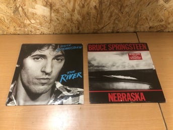 Bruce Springsteen – The River & Nebraska LP Vinyl CBS Holland/Sverige