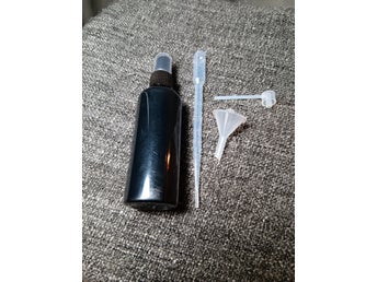 100ml (Parfym)flaska och överföra verktyg, pipett för parfym räddning.