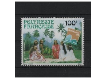 Franska Polynesien 1983 Frim.utst. Brasiliana kvinnor 1v