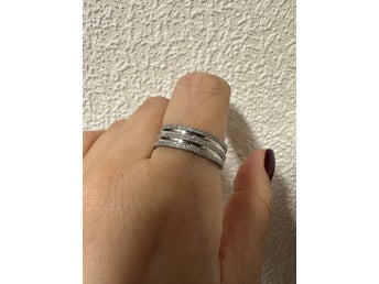 Helt ny Unisex ring rostfritt stål str. 21mm