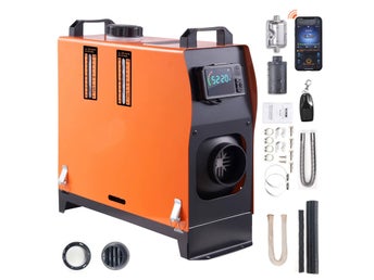 Dieselvärmare 8 kW Bluetooth LCD Display för Husbil Båt Garage