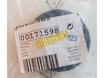 Siemens 00171598 pumptätning/packning till diskmaskin