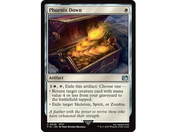1x Phoenix Down v.0029 - MTG - Magic. Final Fantasy - UC