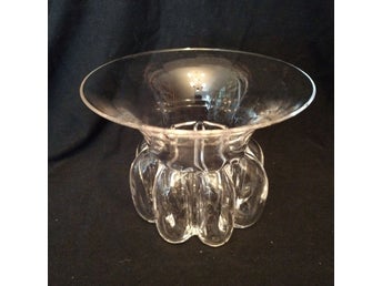 Glasvas,godis skål