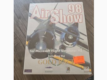 Ny big box AirShow 98 för Microsoft Flight Simu.. | Köp på (725259916