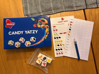 Malaco Candy Yatzy tärningsspel