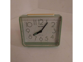 Vintage Rhythm Quartz Alarm Bordsklocka