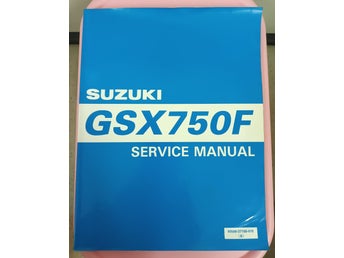 Suzuki GSX750F Original Service Manual (1998-2006)
