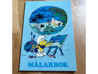 Smurfarna Målarbok