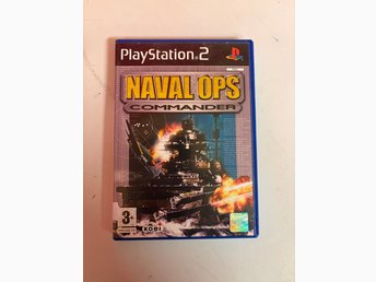 Naval Ops : Commander Sur PS2 – Complet, Bon état, Version PAL Anglaise
