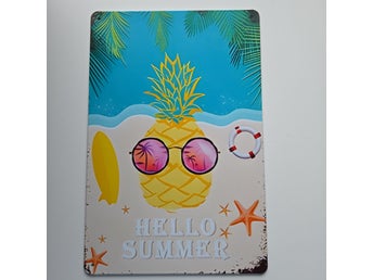 Tavla 20x30cm Ananas