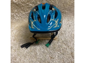 Cykelhjälm - blå - 52-56cm