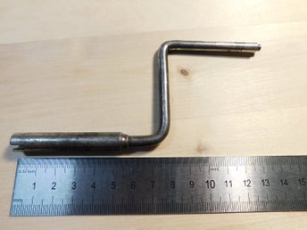 Klocknyckel Väggurnyckel Uppdragsnyckel Väggur nr 1