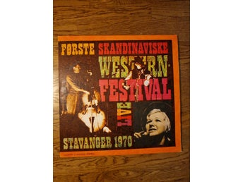 Forste Skandinaviske Western Festival Live Stavanger 1970 (2xLP)
