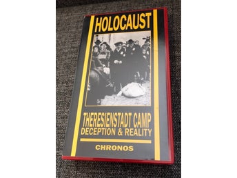 HOLOCAUST Theresienstadt Camp Deception & Reality / Nazi WWII Jews VHS *RARE