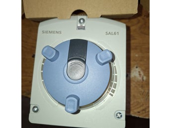 Ventilställdon Siemens SAL61.00T10 + MONTAGESATS ASK31N