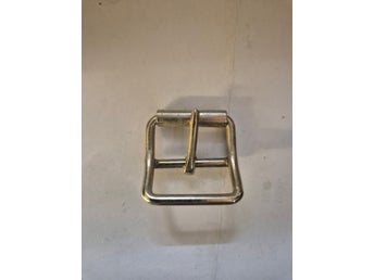 Vintage/retro, ny/oanvänd! Silverfärgat bältesspänne 1970-1980-tal
