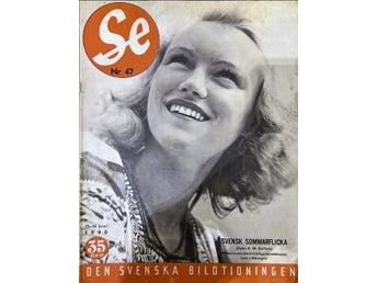 Se 47 1940 Monark, Mussolini, Ann-Catherine Hals, Enar Locknell, Margit Jenner