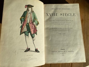 Dramatiska mästerverk från 1700-talet av Jules Janin, 1872