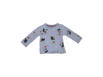 DISNEY Långärmad T-shirt från PRIMARK - Storlek 86 - Ljusblå (Multi)