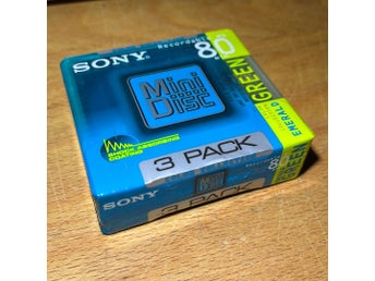 MiniDisc 80 min 3-pack Color Collection