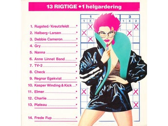 Various - 13 Rigtige + 1 Helgardering (LP, Comp)