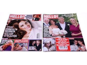 Hello Magazine-2 issues included-Aug/Oct 2009-NEW-Weight 704g-FREE postage