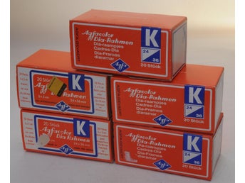 Agfacolor Dia-Rahmen 5x20 St 24x36 mm