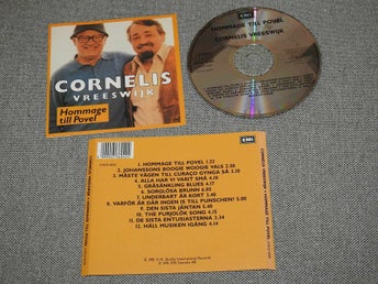 Cornelis Vreeswijk - Hommage till Povel CD (no plastic jewel case)
